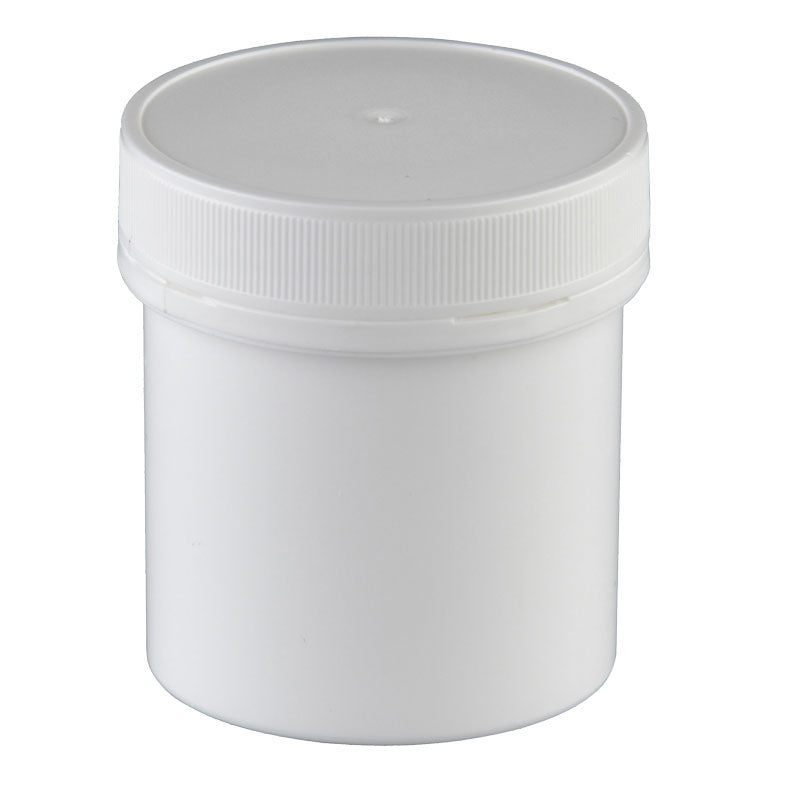 10 Pharmaz. Kapseldosen Größe L, 100 ml, 50 x 60 mm, weiß