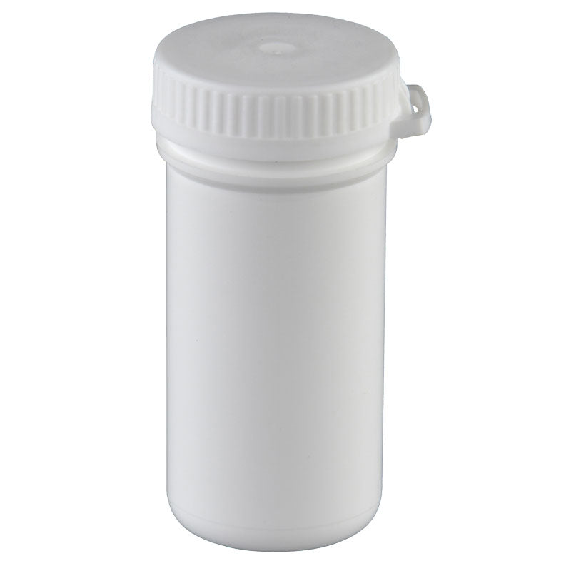 10 Pharmaz. Kapseldosen Größe M, 50 ml, 35 x 70 mm, weiß