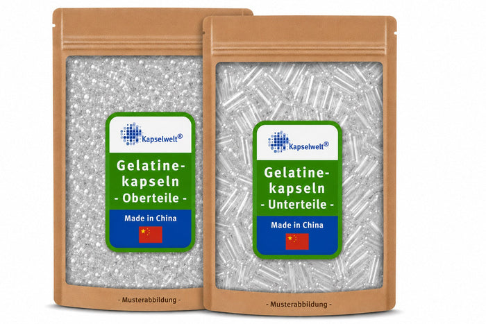 Getrennte Gelatinekapseln
