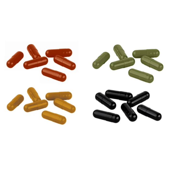 Gelatinekapseln Farbig