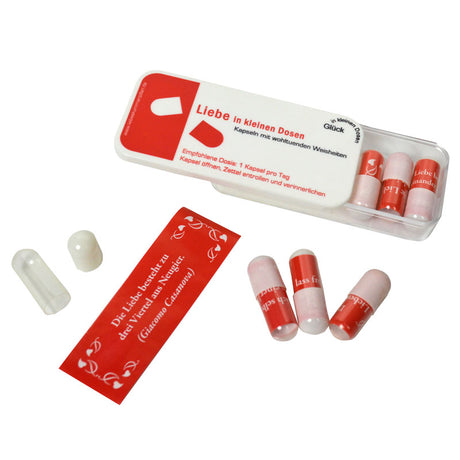 Kapsel - Liebe in kleinen Dosen