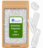 Gelatinekapseln klar - Größe 5