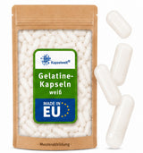 Gelatinekapseln weiß - Größe 1