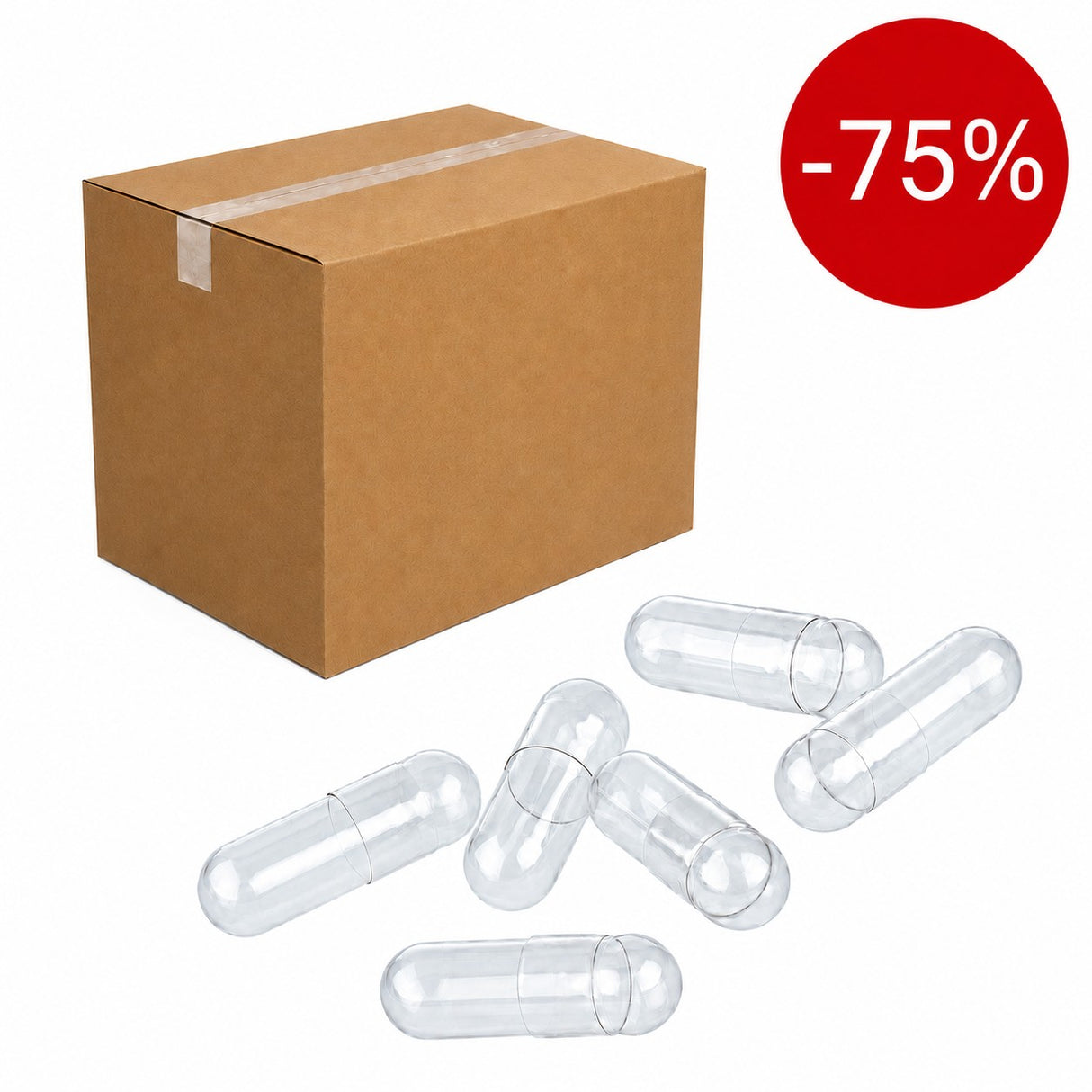 125.000 Transp. Vegikapseln, verzögerte Aufnahme "1" (EK-E1220401) reduziert wg. MHD 03/27