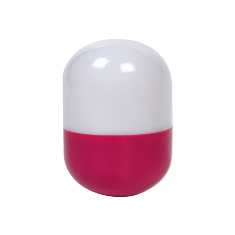 Kapsel-Dreh-Licht für daheim und unterwegs (pink)