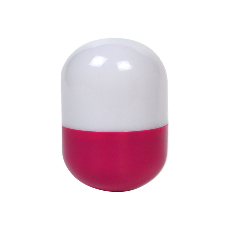 Kapsel-Dreh-Licht für daheim und unterwegs (pink)