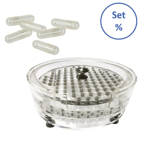 Kapselfüller K100-R Premium "3" mit 5000 Gelatinekapseln