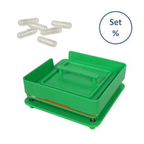 Kapselfüller K100 Standard "3" mit 5000 vegetarischen Kapseln