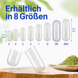 Vegikapseln klar - Größe 00