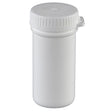 10 Pharmaz. Kapseldosen Größe M, 50 ml, 35 x 70 mm, weiß