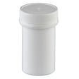 10 Pharmaz. Kapseldosen Größe S, 25 ml, 25 x 50 mm, weiß