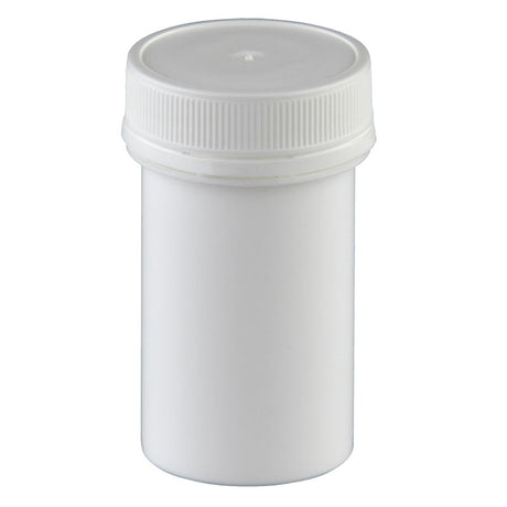 10 Pharmaz. Kapseldosen Größe S, 25 ml, 25 x 50 mm, weiß