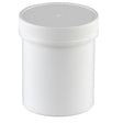 5 Pharmaz. Kapseldosen Größe XL, 250 ml., 65 x 85 mm, weiß
