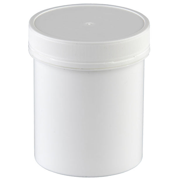 5 Pharmaz. Kapseldosen Größe XL, 250 ml., 65 x 85 mm, weiß