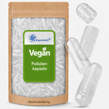 Vegi-Pullulan-Naturkapseln klar - Größe 1