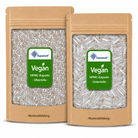 Getrennte Vegikapseln - Größe 00