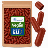 Vegikapseln dunkelrot Größe 0